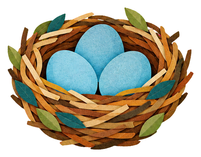 Preview for Papercut Woodland Birds Bird Nest