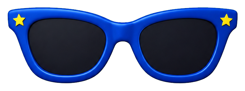 Preview for Comic Sunglasses Sticker