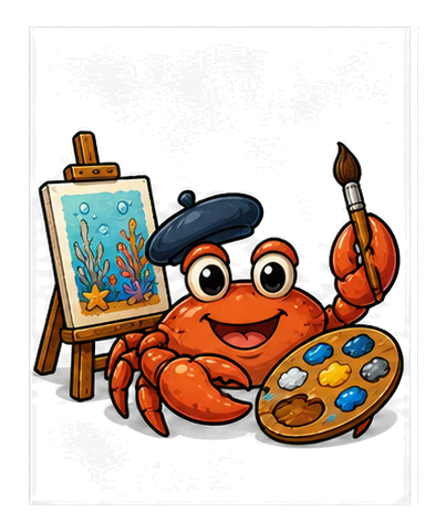 Preview for Painter Crab Sticker