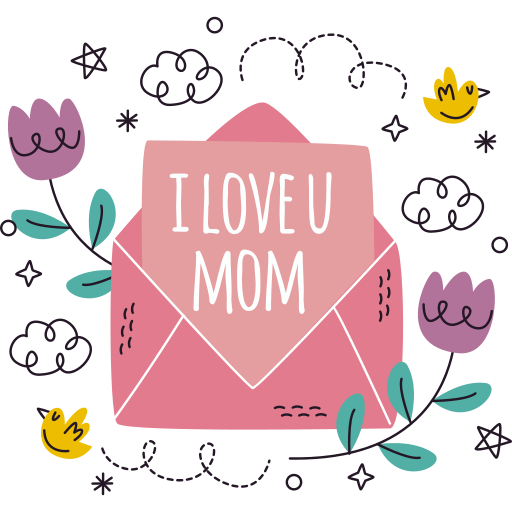 Preview for Mothers-day-card-template-sticker-d7a7b