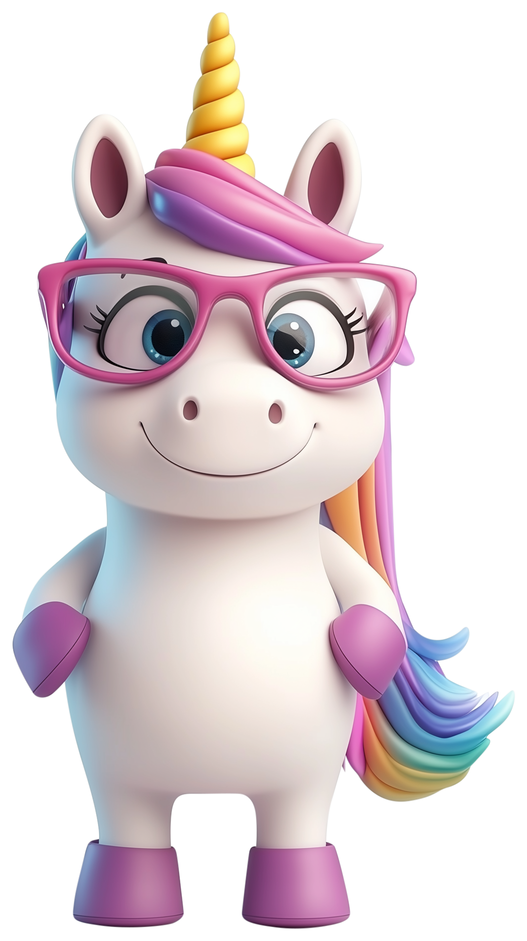 Preview for Cute Unicorn Sticker Graphic