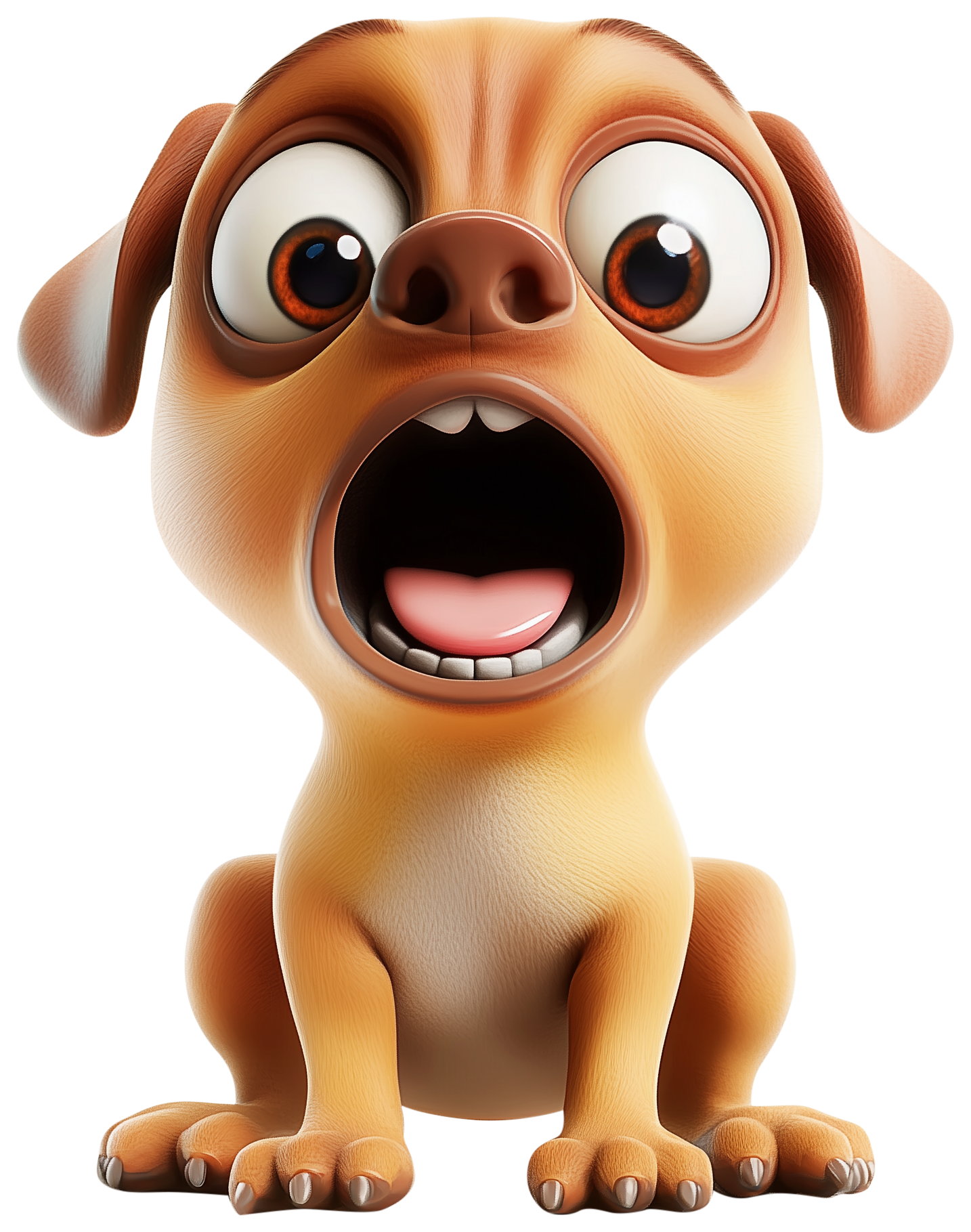 Preview for Cute Dog Emoji Sticker Graphic