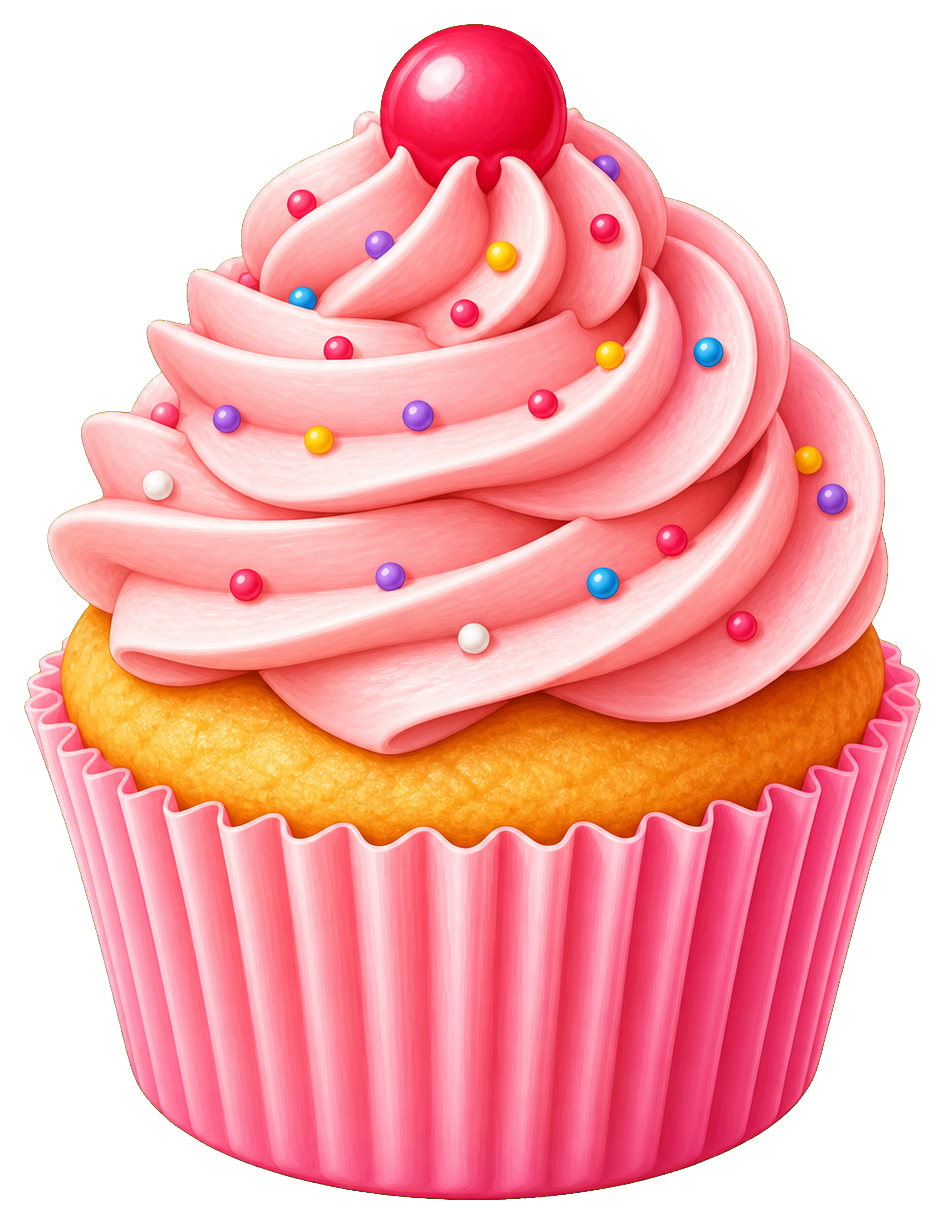 Preview for Cupcake Sticker For Food-themed Designs