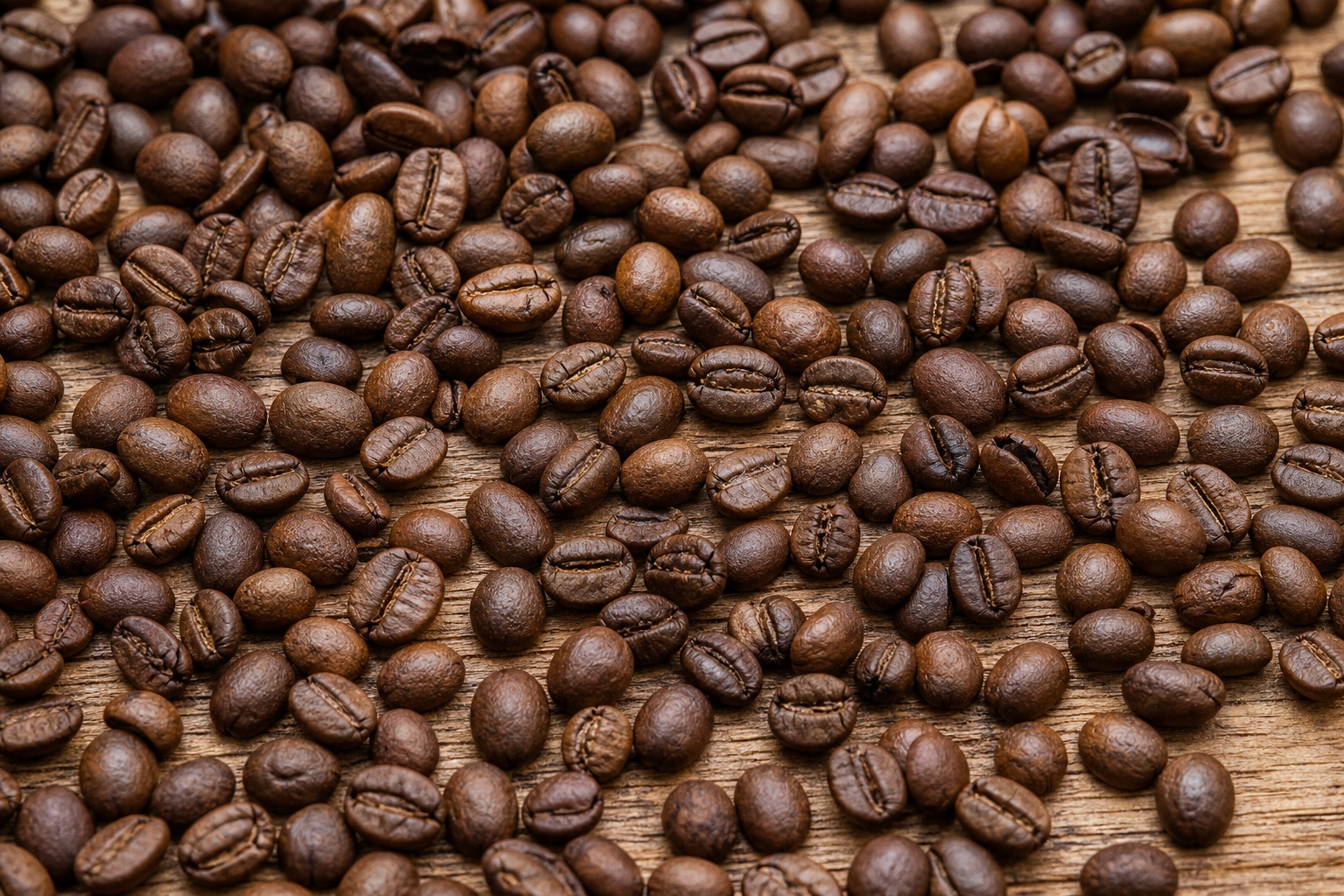 Preview for Coffee Beans On Wood Background