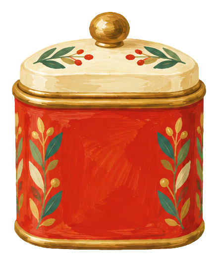 Preview for Gouache Tea Time Tea Tin