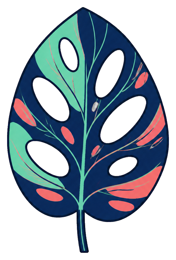Preview for Monstera Adansonii Sticker Graphic