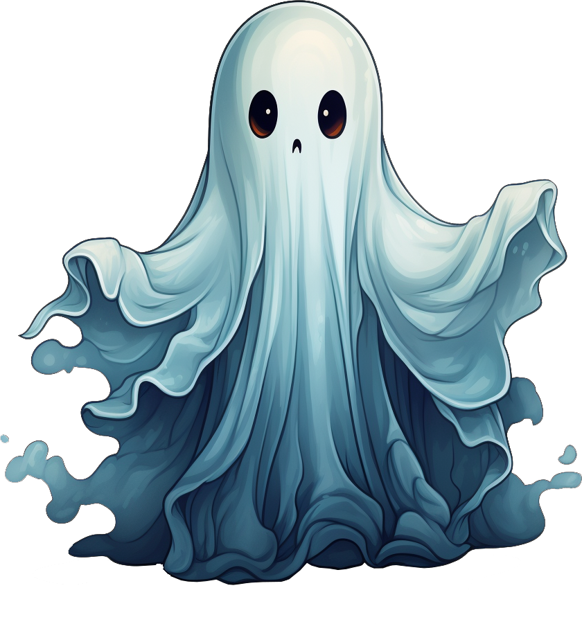 Preview for Cartoon-ghost-illustration-ghosts-sticker-1d9d3