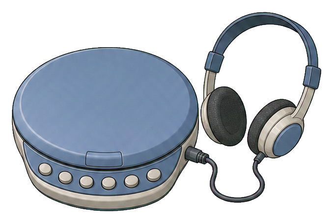 Preview for Portable Compact Disc Player Sticker