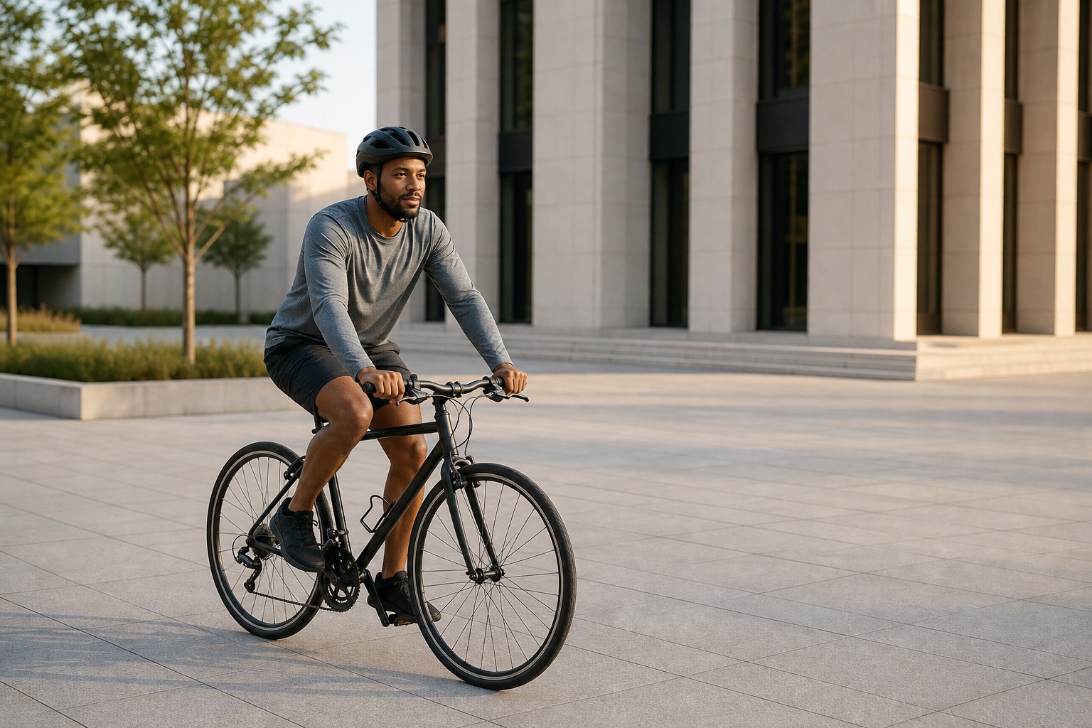 Preview for Urban Plaza Cycling Background