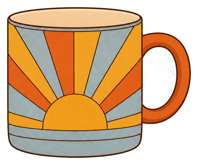 Preview for Sunburst Ceramic Mug Sticker