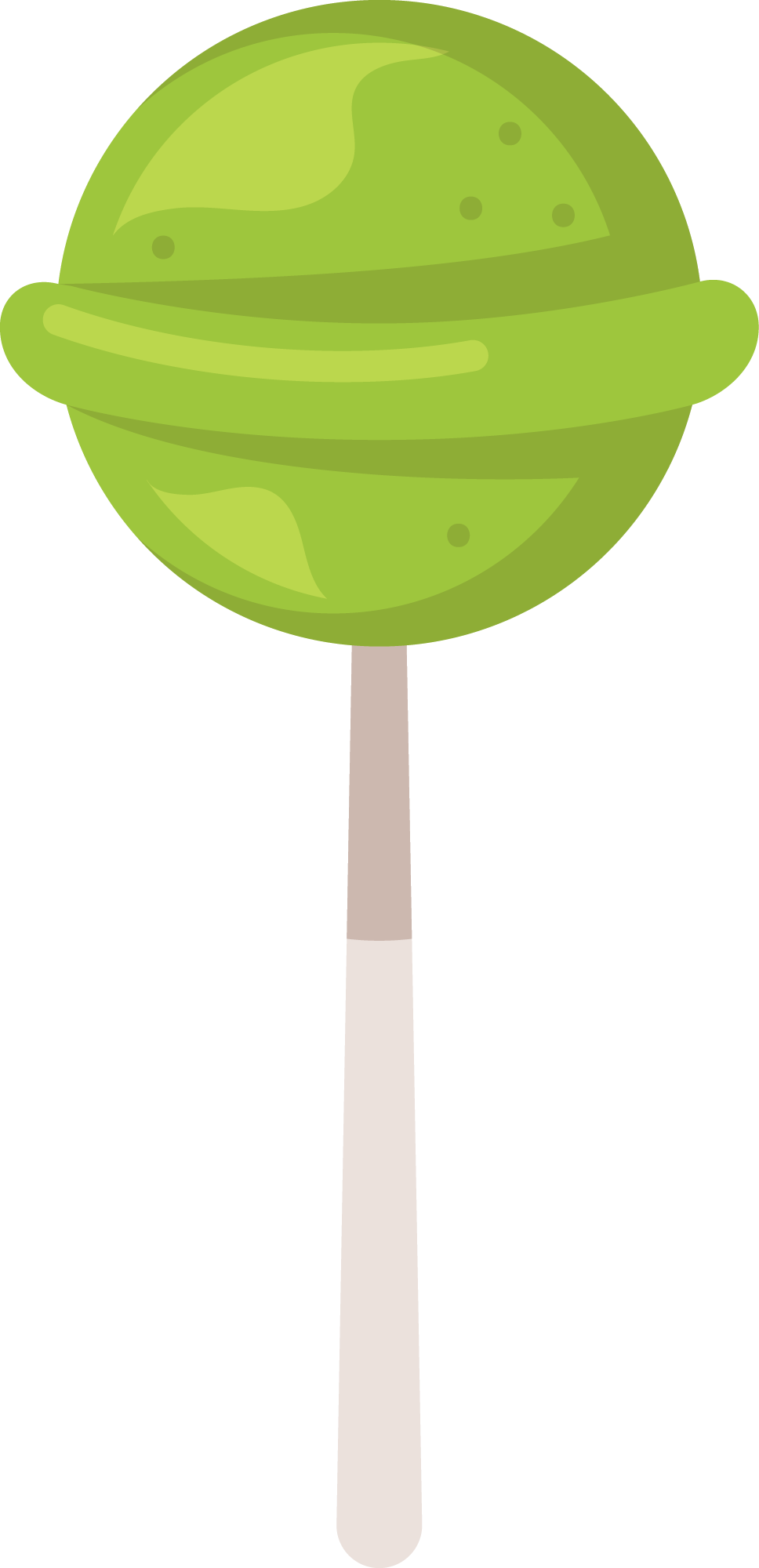 Preview for Green-planet-lollipop-halloween-candy-sticker-11638