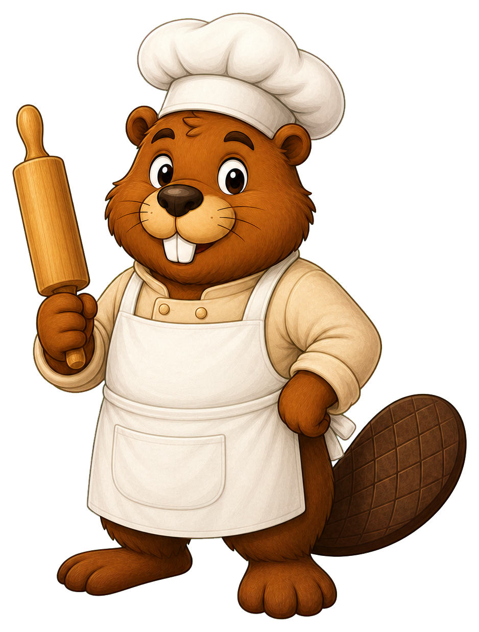 Preview for Beaver Baker Sticker Graphic