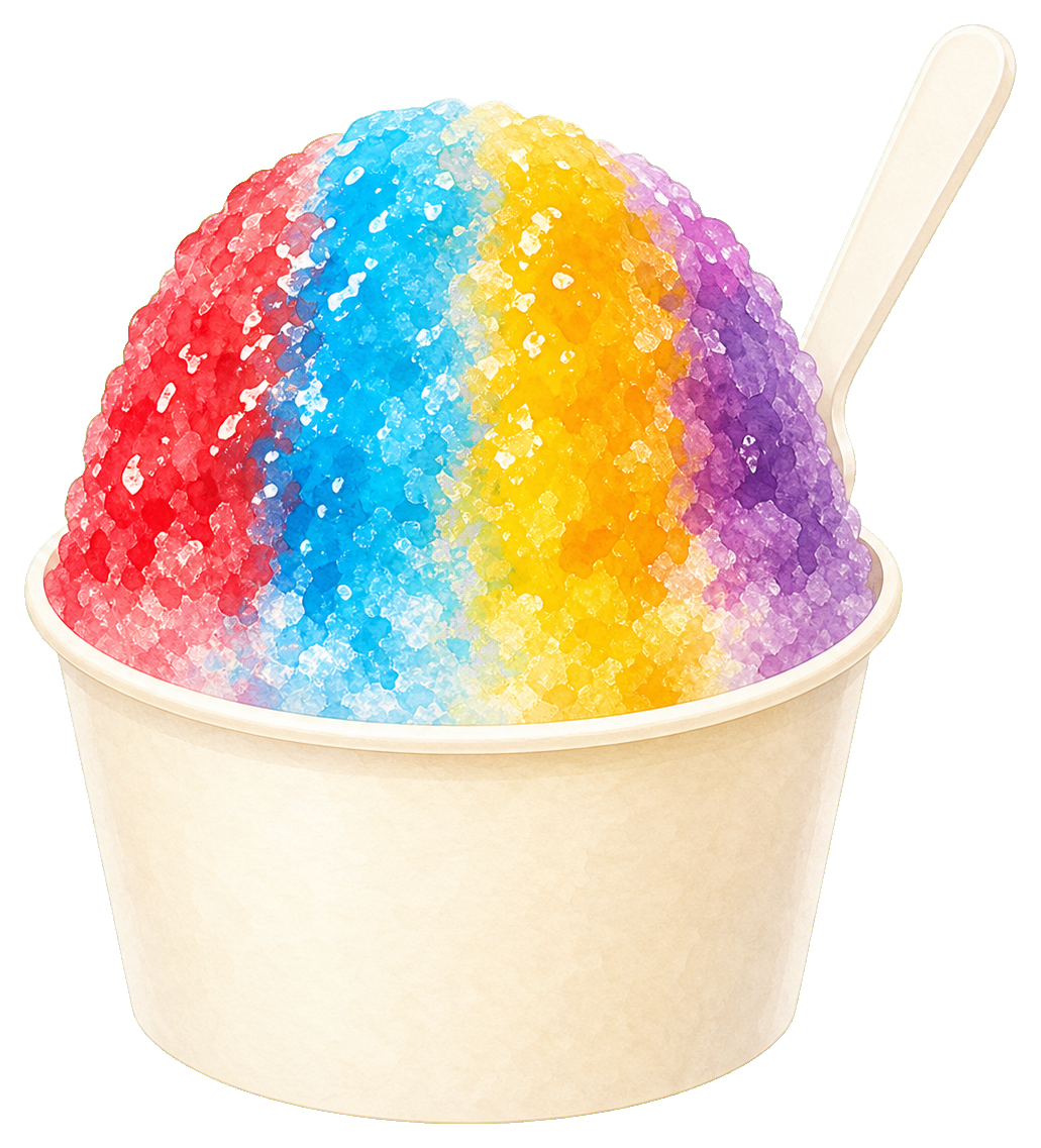 Preview for Shaved Ice Sticker Graphic