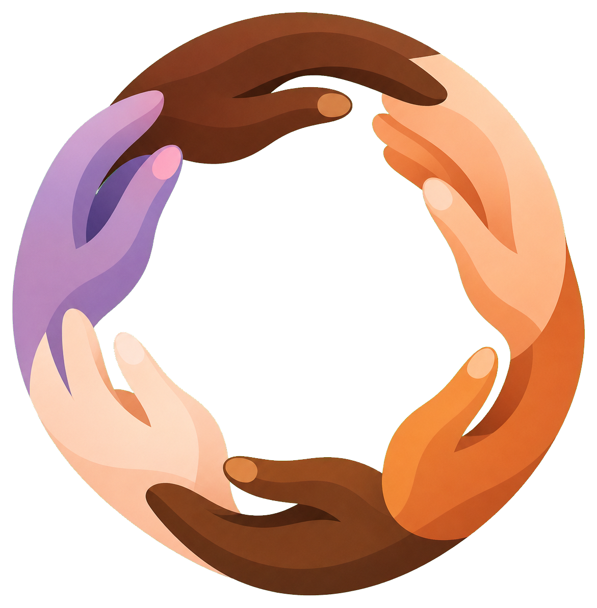 Preview for Harmony Hands Circle Sticker