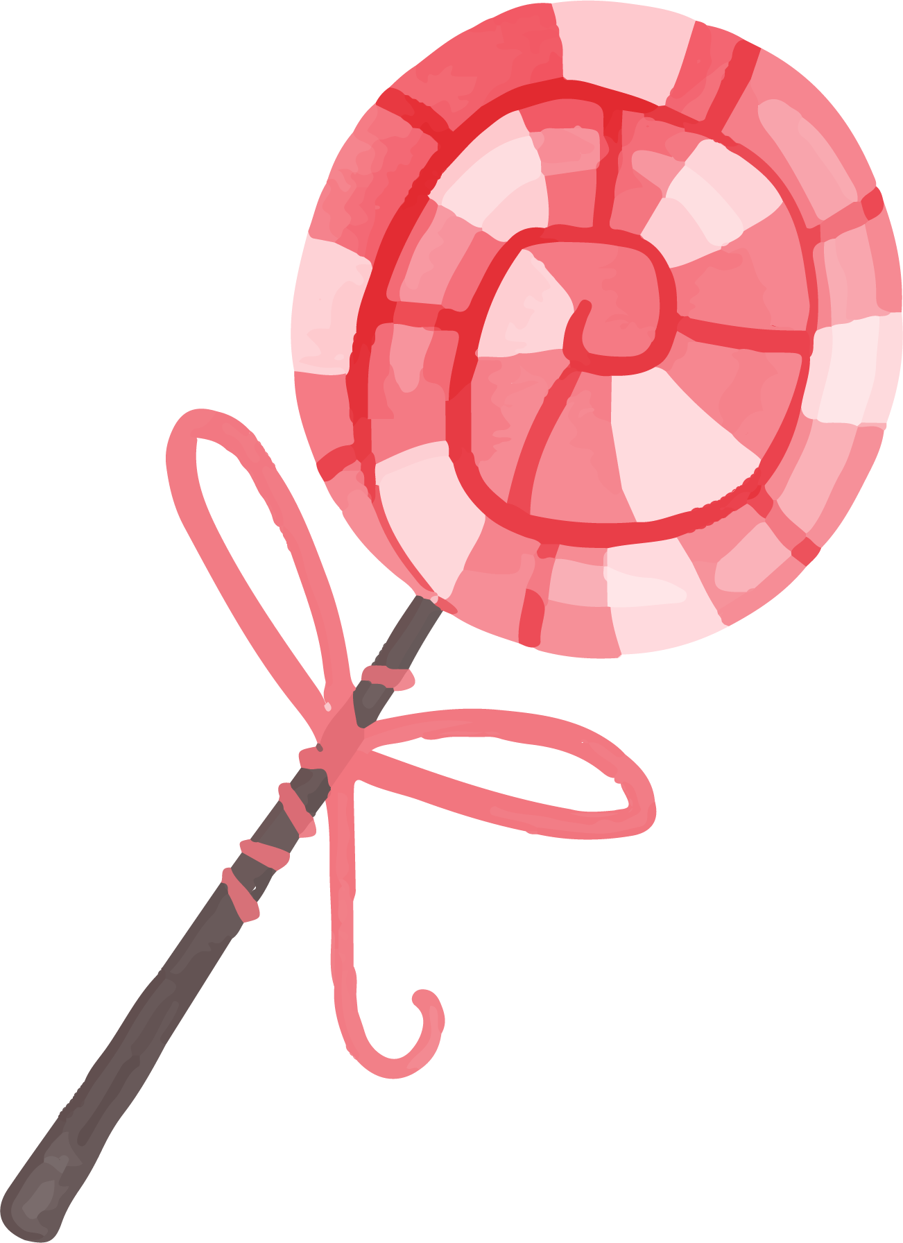Preview for Pink-lollipop-illustration-watercolor-love-sticker-da24a