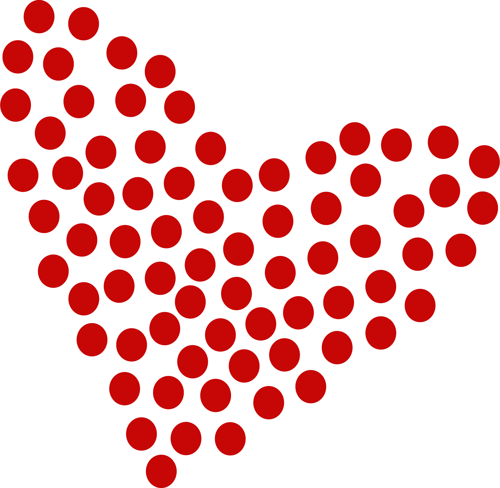 Preview for Red-heart-circle-pattern-classic-hearts-sticker-e0cde