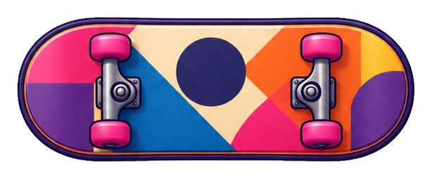 Preview for Skateboard Sticker Graphic