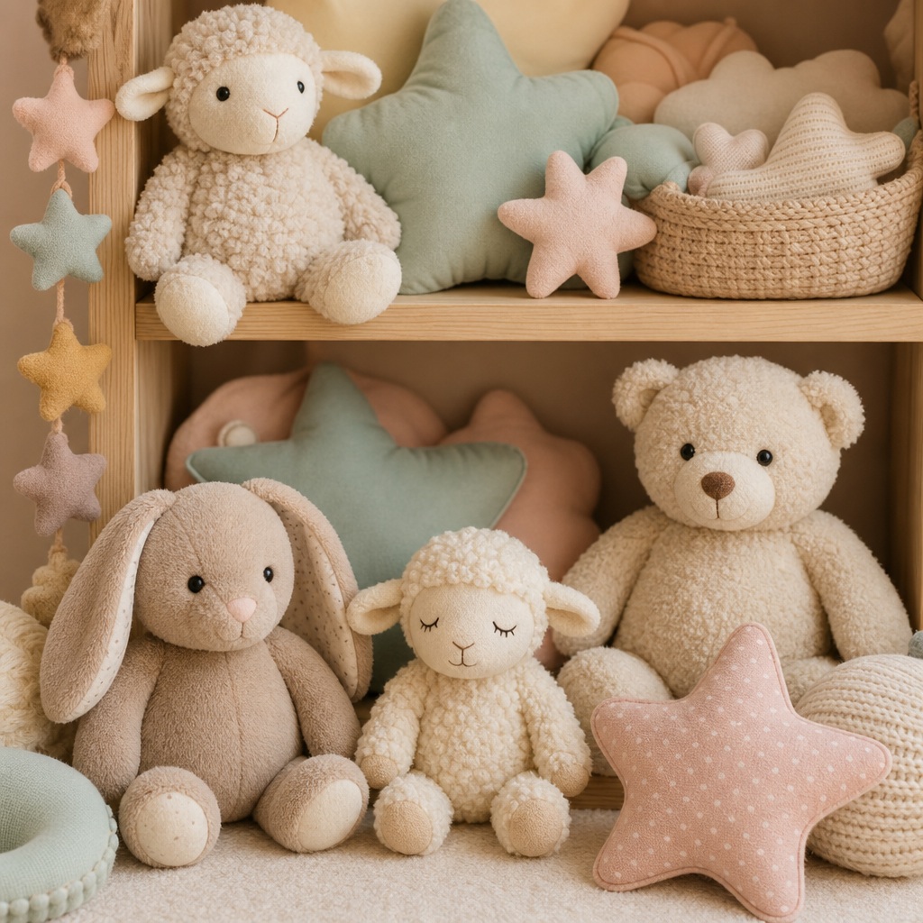 Preview for Pastel Nursery Plush Background