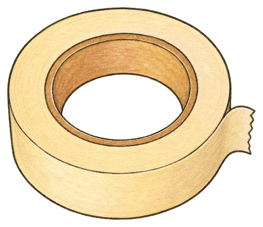 Preview for Masking Tape Roll Sticker