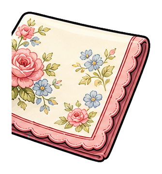 Preview for Floral Napkin Sticker