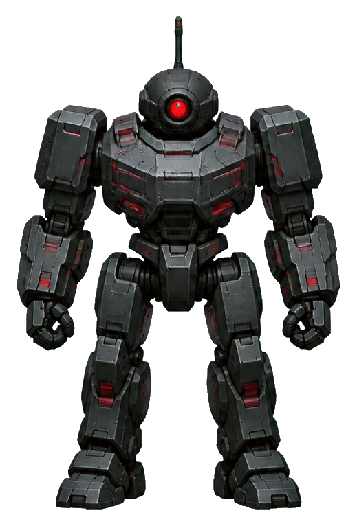 Preview for Red-eye Sentinel Robot Sticker