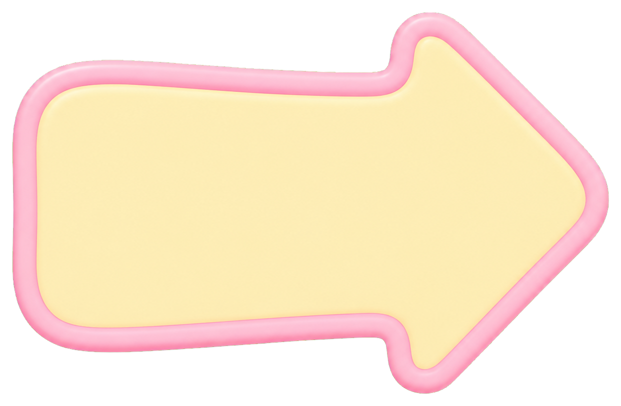 Preview for Cute Speech Bubble Arrow Sticker