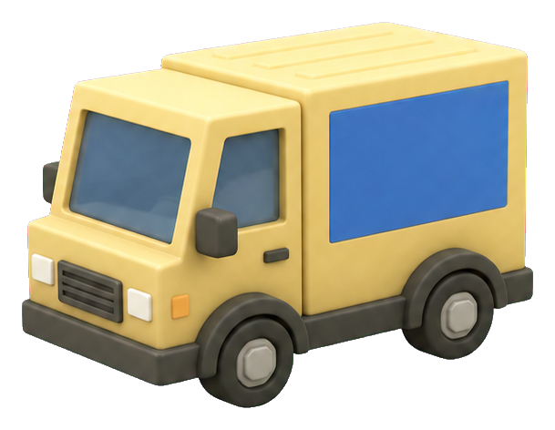Preview for Delivery Van Sticker Graphic