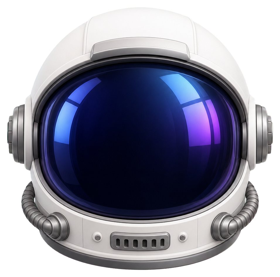 Preview for Astronaut Helmet Space Sticker