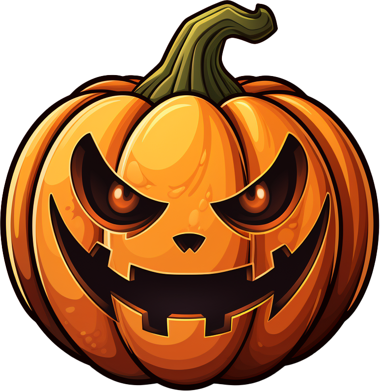 Preview for Spooky-jack-o-lantern-pumpkins-sticker-025af