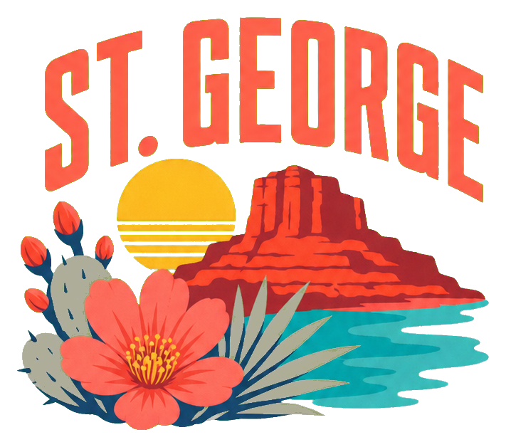 Preview for St George Bloom Butte Sticker