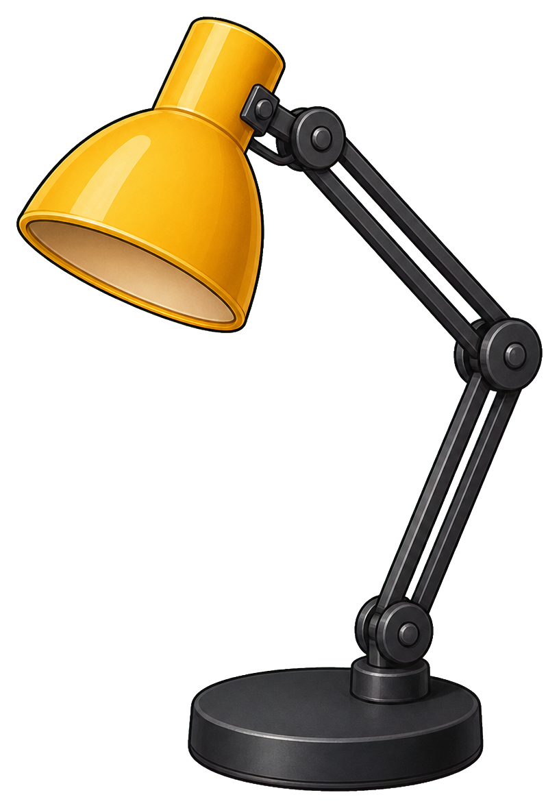 Preview for Desk Lamp Sticker Graphic