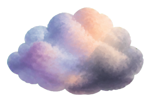 Preview for Chalk Pastel Cloud Sticker
