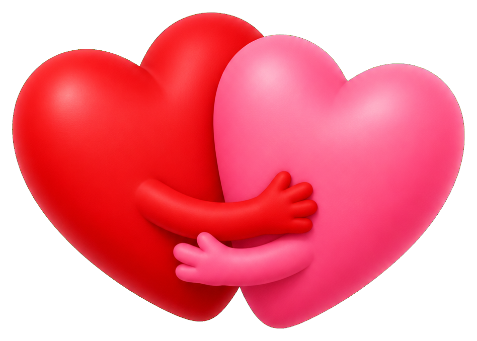Preview for Hugging Hearts Sticker