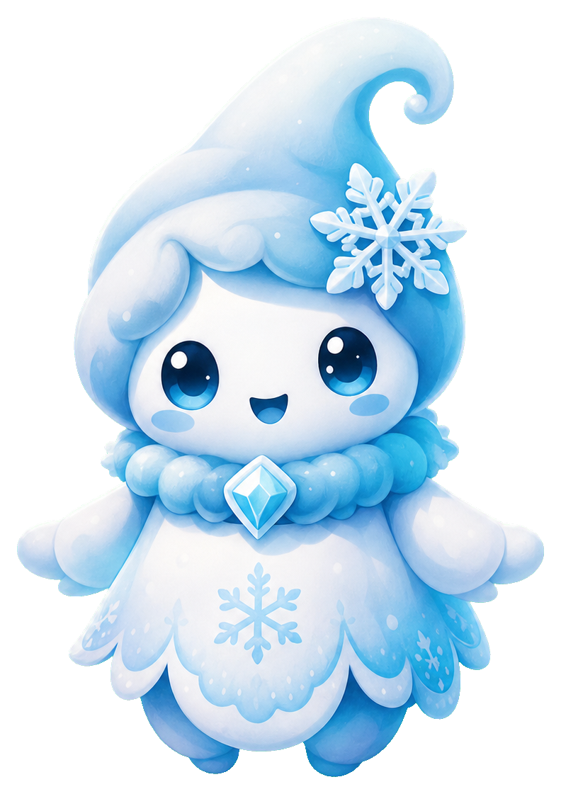 Preview for Snow Sprite Sticker For Cute Winter Designs