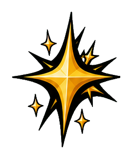 Preview for Comic Impact Sparkle Sticker