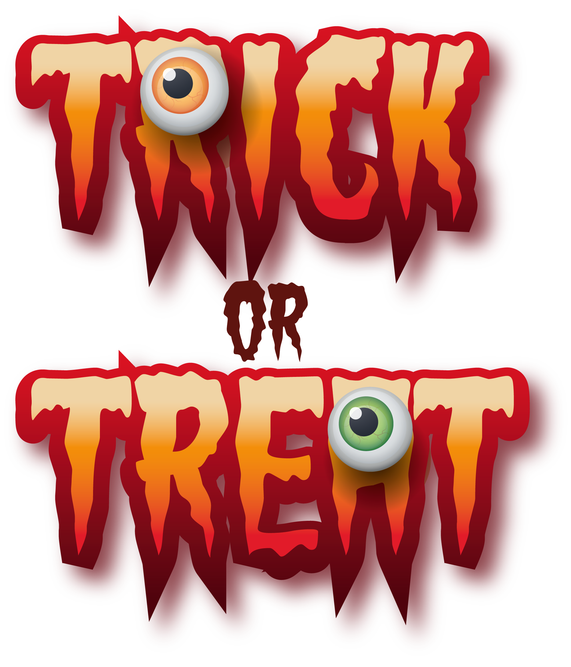 Preview for Halloween-trick-or-treat-theme-halloween-text-sticker-e6868