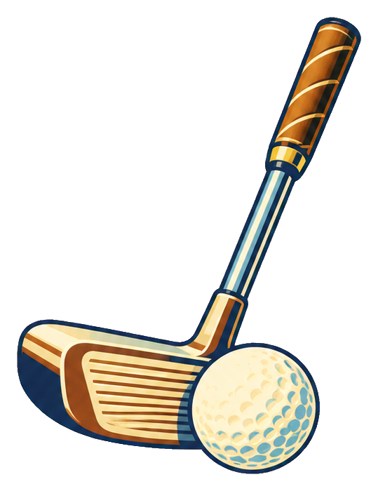 Preview for Retro Golf Putter And Ball