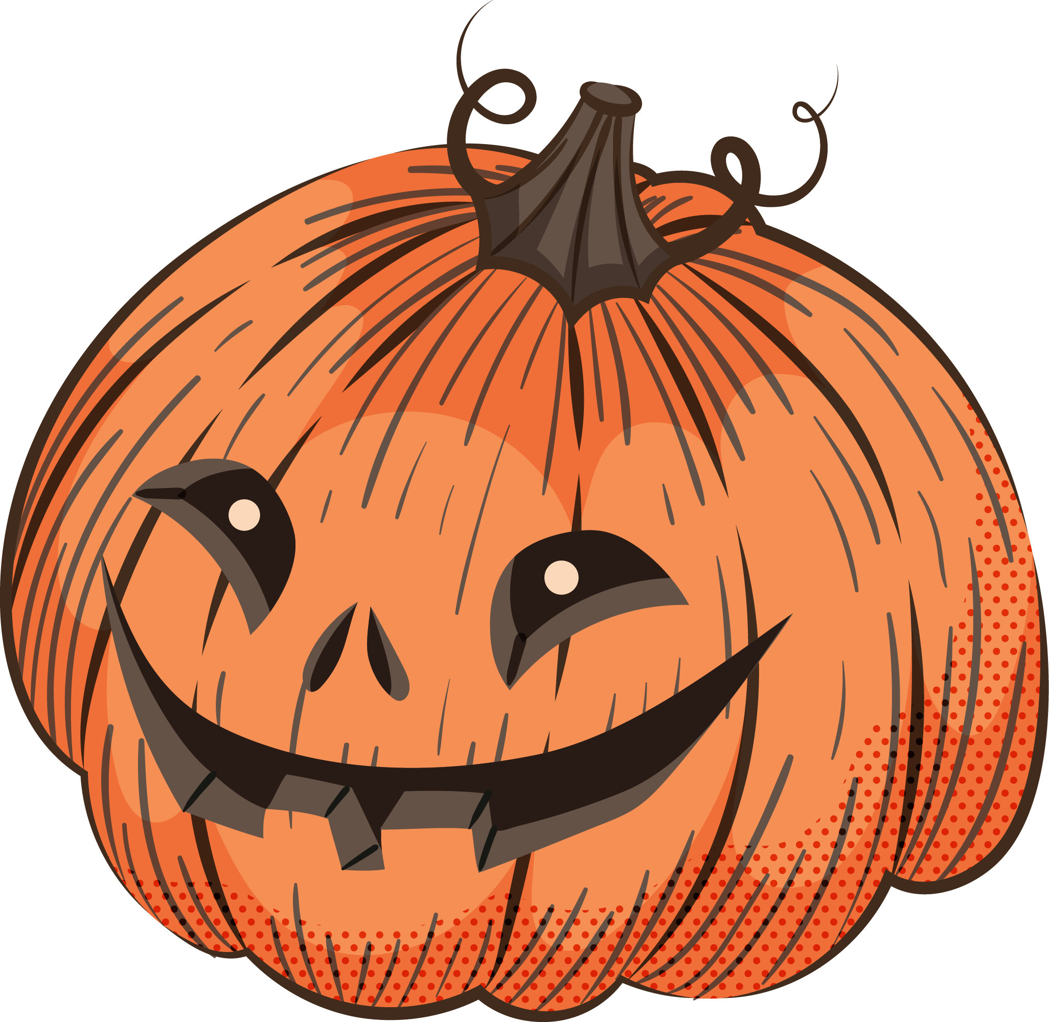 Preview for Halloween-jack-o-lantern-illustration-pumpkins-sticker-dca5b