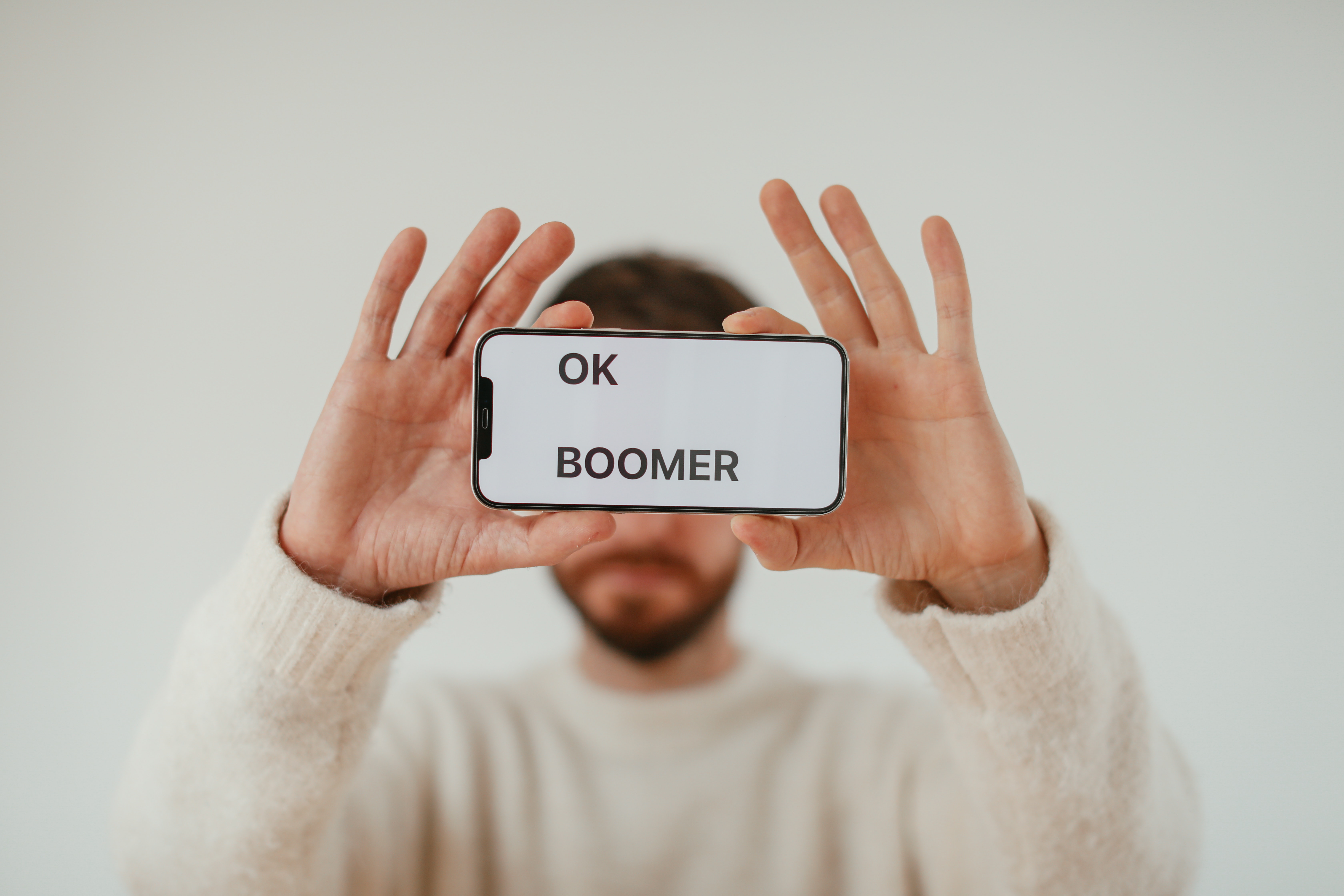 Preview for Ok-boomer-smartphone-human-meme-background-5a4cd