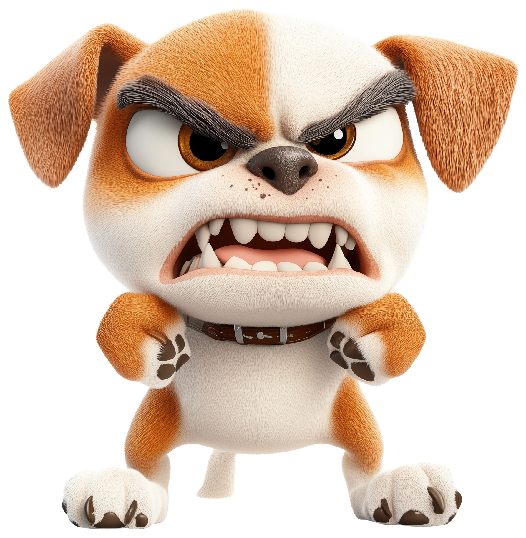 Preview for Angry Dog Emoji Sticker Graphic
