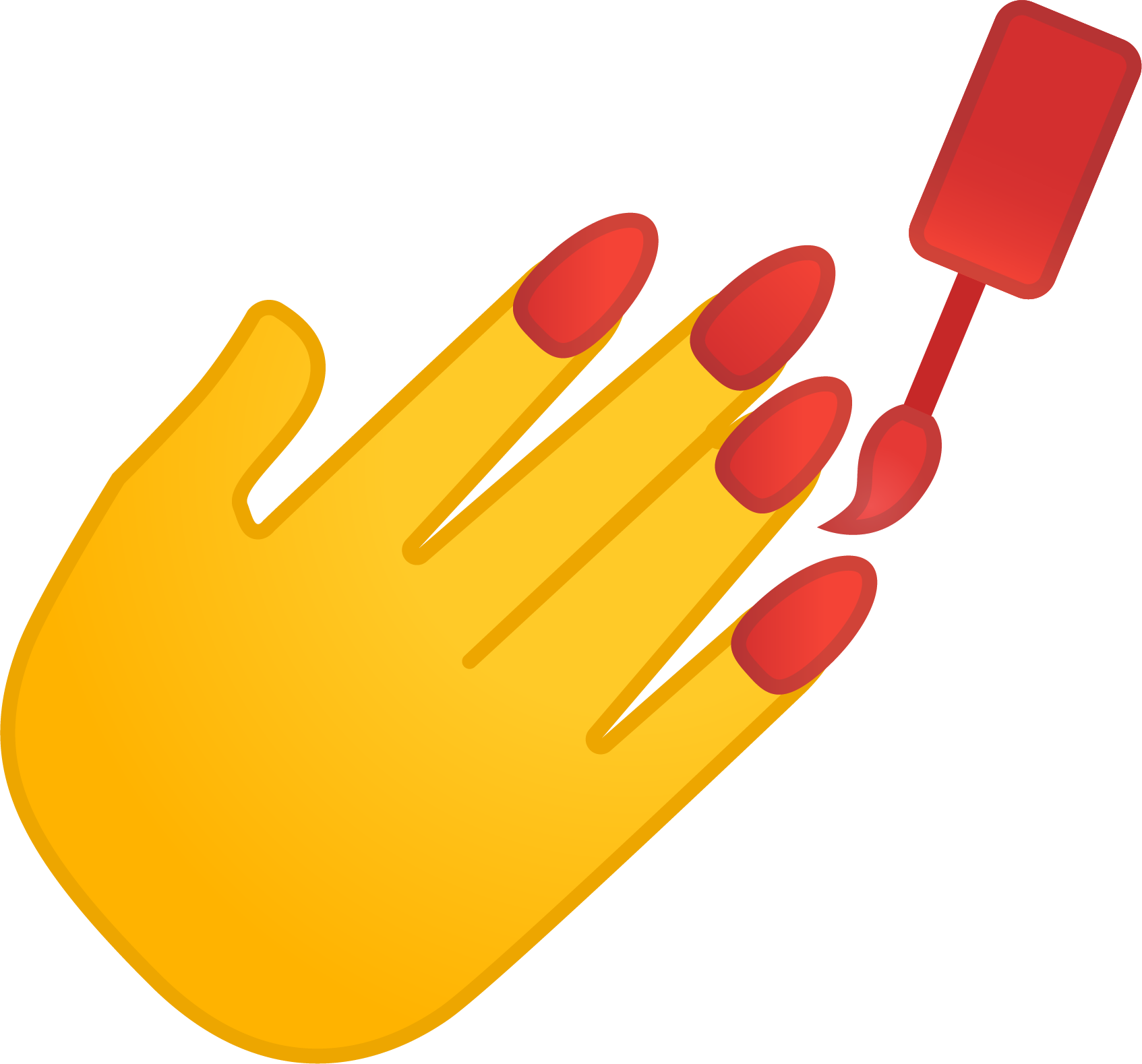 Preview for Nail-care-beauty-tips-emoji-hands-sticker-ef4df
