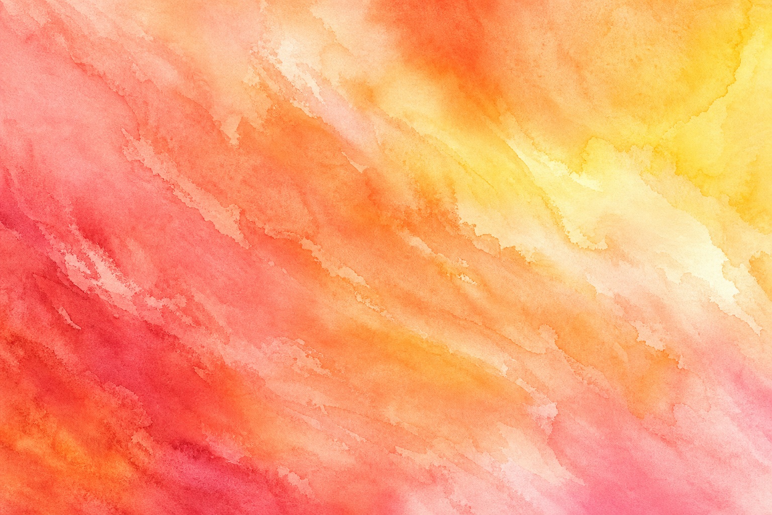 Preview for Coral Sunset Watercolor Wash Background