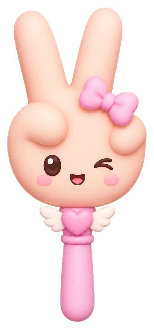 Preview for Peace Hand Sticker For Cute Designs