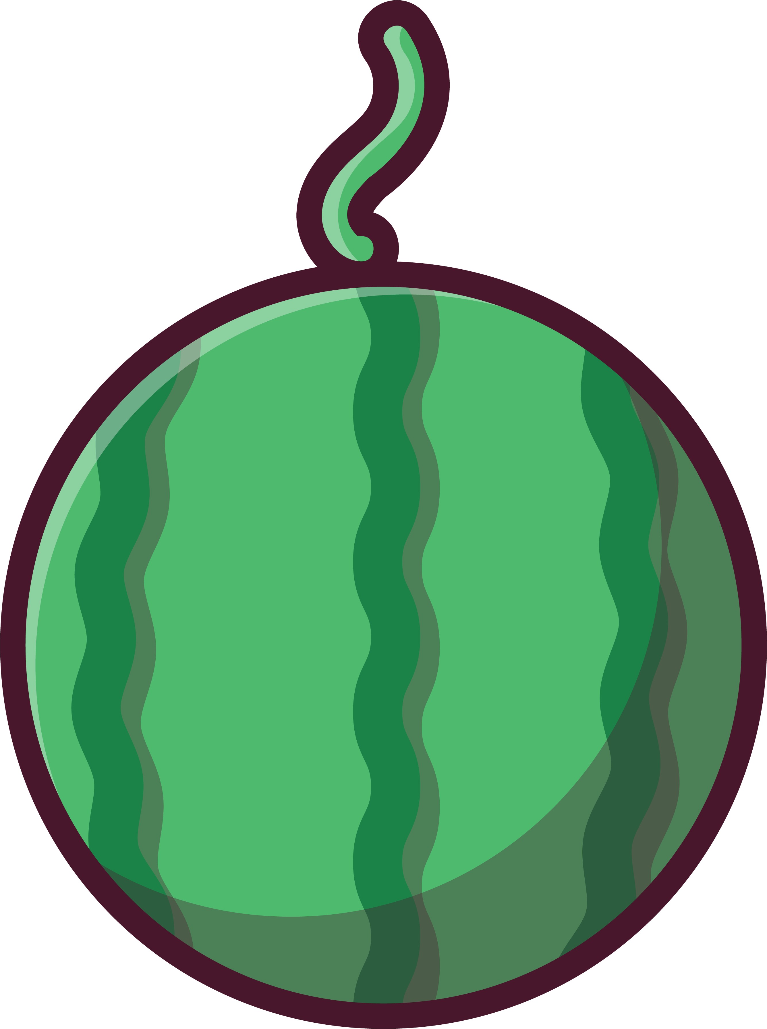 Preview for Watermelon-bomb-icon-emoji-body-sticker-f93f6