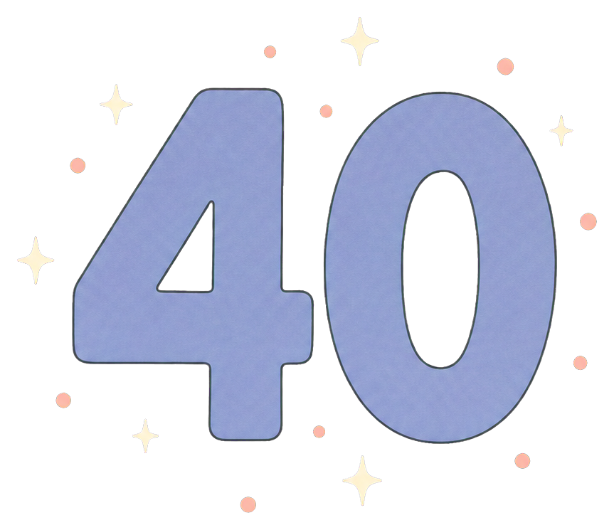Preview for 40 Pastel Sparkle Birthday Number Sticker