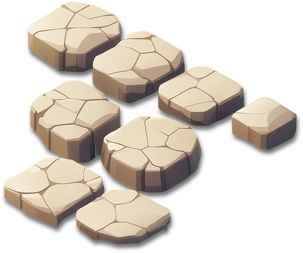 Preview for Cracked-stone-tiles-hardscape-sticker-bcb49