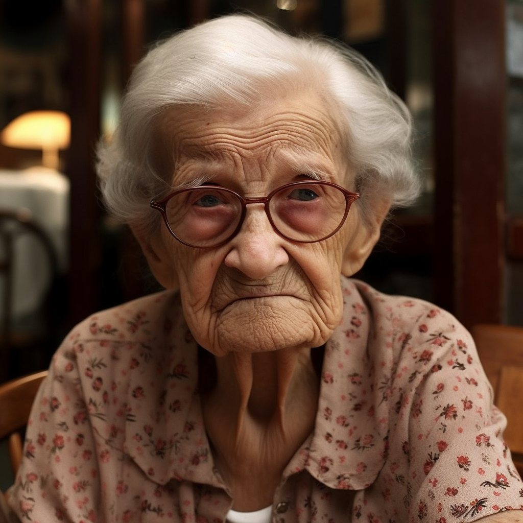 Preview for Elderly-woman-portrait-human-meme-background-a79b3