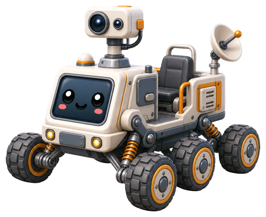 Preview for Lunar Rover Sticker