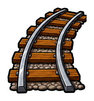 Preview for Rail Track Curve Sticker
