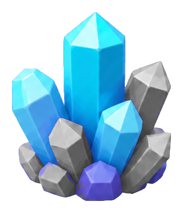Preview for Crystal Cluster Sticker